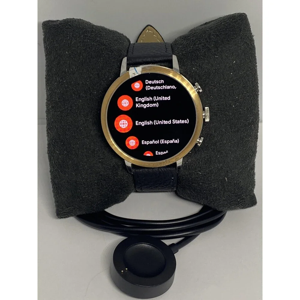 Fossil Gen 4 Authentic Digital Dial Smart Watch Custom Band FTW6016 AB622